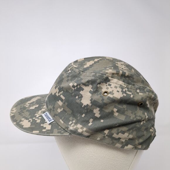 Trooper Army Strapback Cadet Military Cap Camouflage One Size Adjustable - Picture 3 of 7